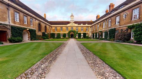 Take a virtual tour around Cambridge’s Trinity Hall