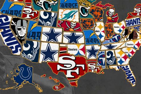 Nfl Teams Map 2024 - Erica Ranique