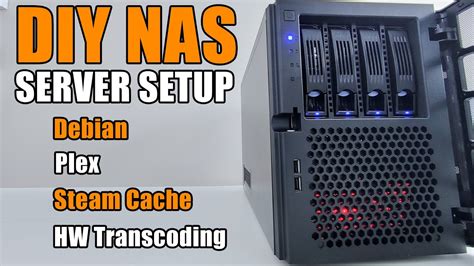 DIY NAS Server Setup with Debian / Plex / Raid 5 / Steam Library Caching / UrBackup / SMB Part 2 ...