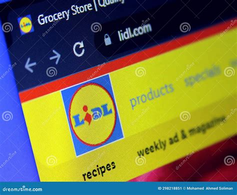 Lidl logo editorial photo. Image of logo, company, metro - 298218851