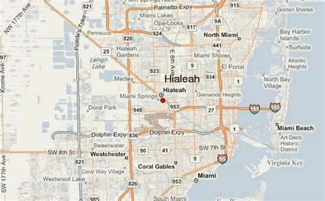 Hialeah Map - ToursMaps.com