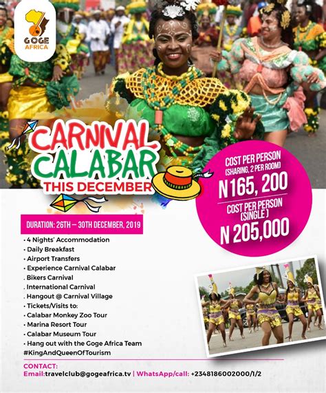 Carnival Calabar (Dec 26 - 30, 2019) » Goge Africa