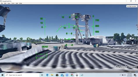 Flying in google flight sim - YouTube
