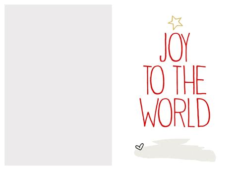 6 Best Images Of Free Printable Christmas Card Templates With Printable Holiday C… | Printable ...