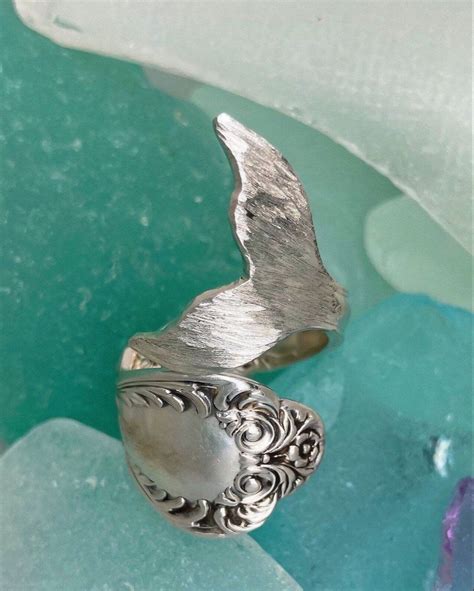 Mermaid Tail Ring Whale Tail Ring Fish Tail Ring Spoon | Etsy | Whale tail jewelry, Jewelry ...