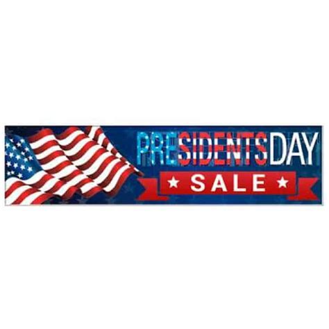 Presidents Day Sale Vinyl Banner