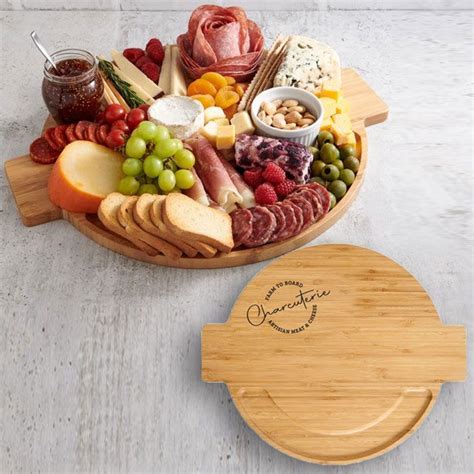 Charcuterie Board Round - Evil Cake Genius