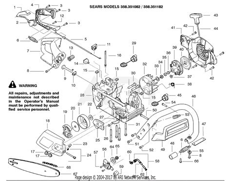 Poulan Pro Parts Diagram