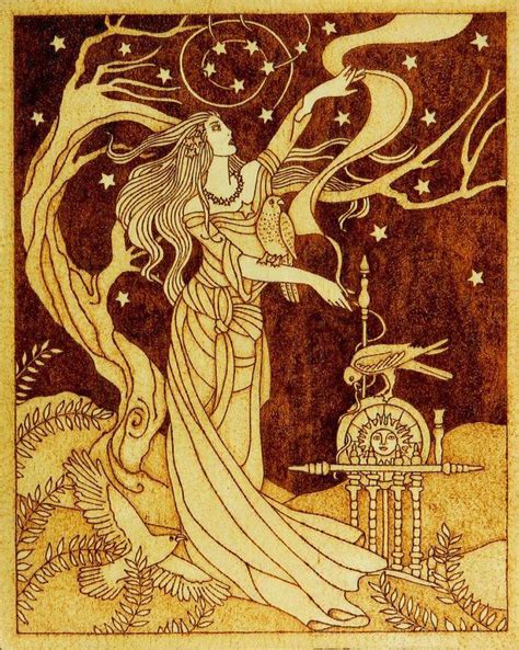 Frigg/Freya Norse goddess of Love, Beauty, Knowledge & wisdom wife of Odin/Odr | Mythologie ...