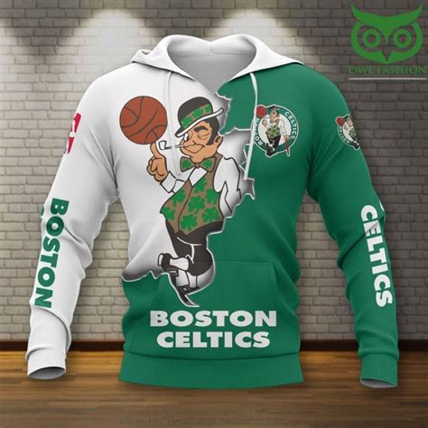 NBA Boston Celtics Mascot Pullover Hoodie