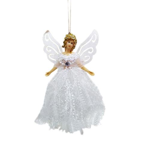 Mini Angel Christmas Tree Topper, Angel Treetop with anging Rope ...