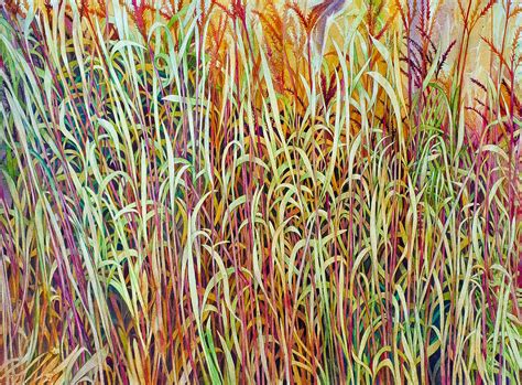 Prairie Grasses Painting by Helen Klebesadel - Fine Art America