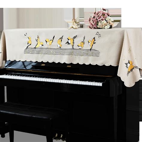 Aliexpress.com : Buy Embroidered fabric piano cover dust piano cover from Reliable cover covers ...