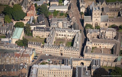 Oriel College, Oxford aerial photograph | aerial photographs of Great ...