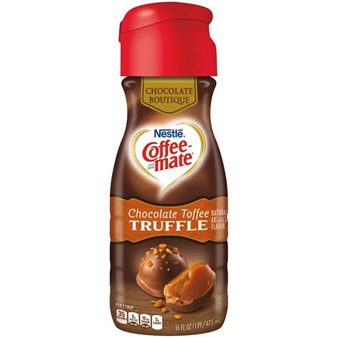 Coffee-Mate Chocolate Toffee Truffle Coffee Creamer - Shop Coffee ...