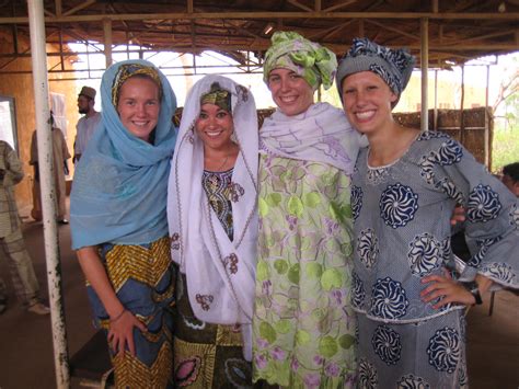 Niger Here Nor There: Steph in traditional Niger Clothing