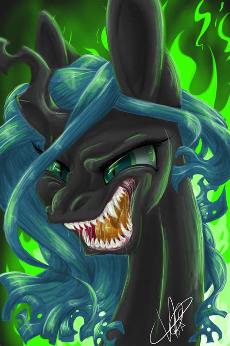 .: Queen of Changelings :. by EbonyTails on DeviantArt