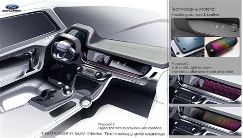 Ford Modern SUV Interior Design :: Behance