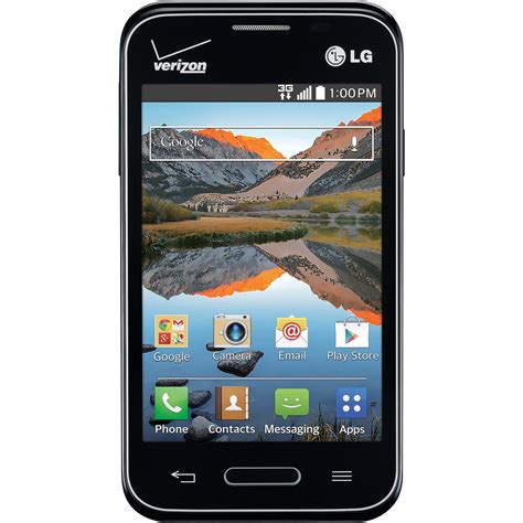 Verizon LG Optimus Zone 2 4GB Prepaid Smartphone, Black - Walmart.com - Walmart.com