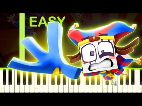 Wacky World | The Amazing Digital Circus - EASY Piano Tutorial Accordi ...