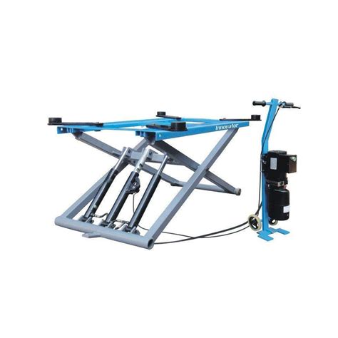 Portable Car Scissor Lift, 850 to1300mm table size in Ahmedabad