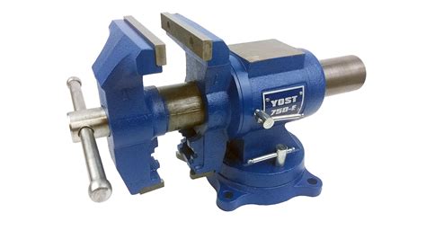 Yost 5" Heavy-Duty Bench Vise, Double Swivel Rotating Vise: Head ...