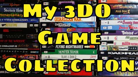 My 3DO Game Collection of Over 20 years! - YouTube