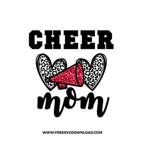 Cheer Mom SVG & PNG free cut files | Free SVG Download