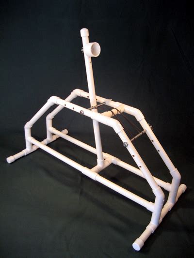 Assembled PVC Statistics Catapult