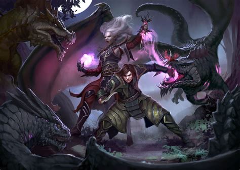 Neverwinter artwork for Module 4: Tyranny of Dragons. Artist: Vadim ...