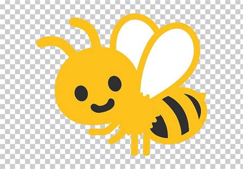 Honey Bee Emoji Android GitHub PNG, Clipart, Android, Bee, Beehive ...