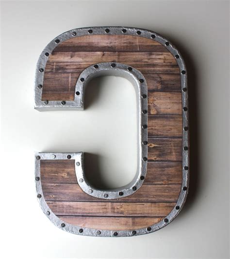 15 The Best Decorative Metal Letters Wall Art