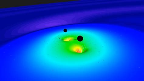 Video | Warped Space and Time Around Colliding Black Holes | LIGO Lab ...