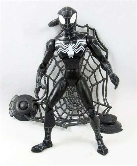 Spectacular Spider-Man Animated Series - Black Costume Spider-Man "Wall ...