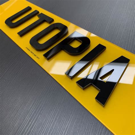 4D 5mm Acrylic Plates (BEST SELLER) — Utopia Plates - 4D Laser Cut Number Plates - Fully Road ...