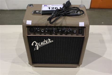 FENDER ACOUSTASONIC 15 AMP - Able Auctions