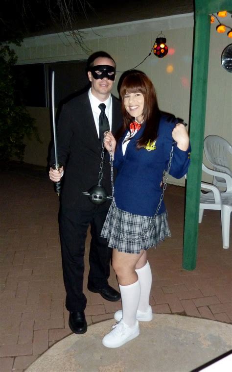 Kill Bill couple Halloween costume | Couple halloween costumes, Kill bill costume, Halloween ...