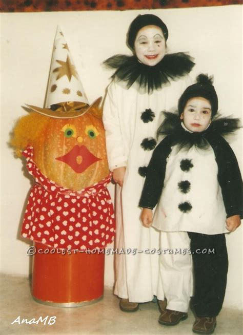 DIY Sad Clown (Pierrot) Costumes