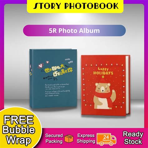 5R Album,100 / 200pcs Korean Ins,7inch Large Size, 5R Album Gambar Ready Stock In Malaysia 🇲🇾 ...