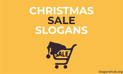 819+ Catchy Christmas Sale Slogans Ideas to Boost Your Sales