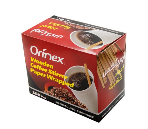 Wooden Coffee Stirrer 500 pcs - Orinex