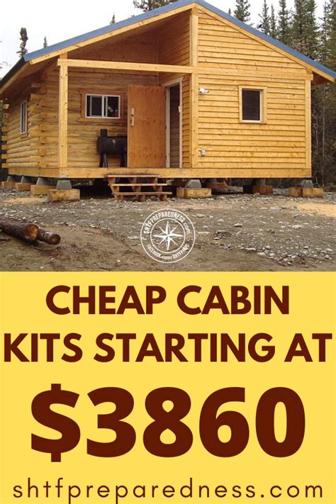 Cheap Cabin Kits Starting At $3860 - SHTFPreparedness in 2023 | Cheap ...