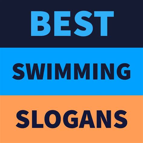 150+ Swimming Slogans and Sayings to Make a Splash