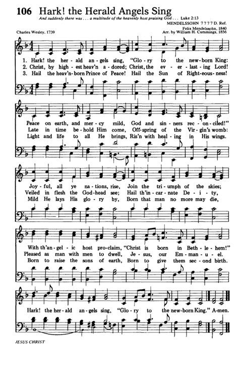 Hymns for the Living Church 106. Hark! the herald angels sing | Hymnary.org