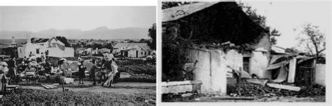 Damage observed at Tulbagh after the Ceres earthquake. Source: Pule et... | Download Scientific ...