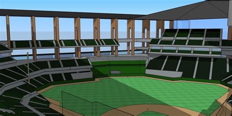 Globe Life Field - Roof Open 3D model | CGTrader