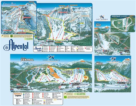 The Summit at Snoqualmie Trail Map | Liftopia