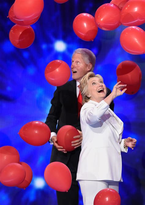 No One Has Ever Been Happier Than Hillary Clinton Playing With Balloons ...