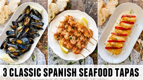 3 Spanish Seafood Tapas you Won´t be Able to Resist - YouTube