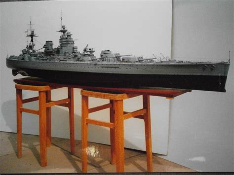 1/128th Royal Navy Nelson Class Battleship - Fleetscale | Model Warship | Model Warships | Model ...